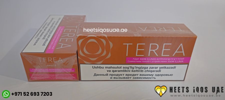 IQOS Heets Terea Amber in Dubai, Abu Dhabi, UAE