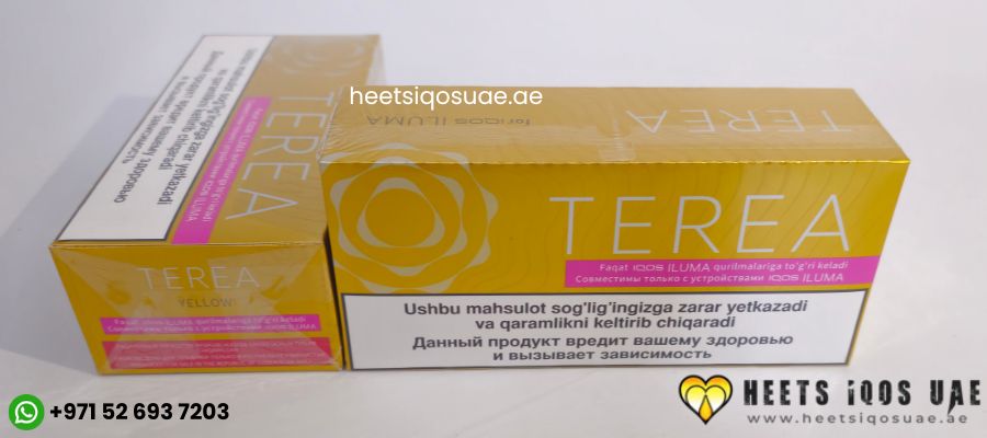 IQOS Heets Terea Yellow in Dubai, Abu Dhabi, UAE