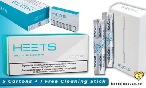 Heets Turquoise Selection Bundle - 5 Boxes