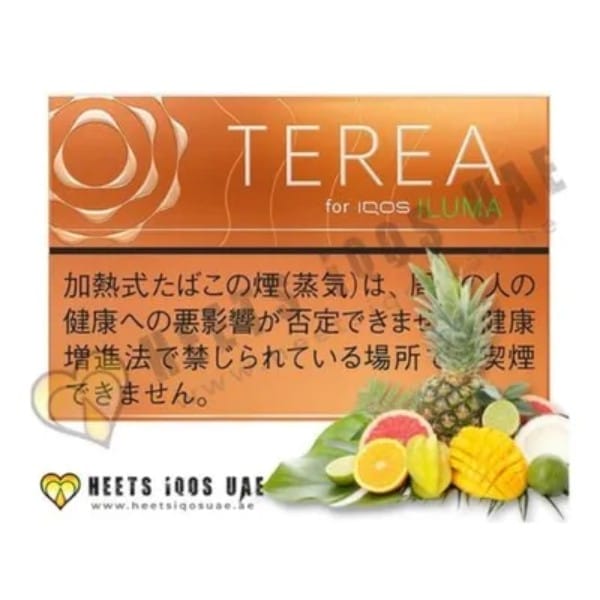 TEREA Tropical Menthol tobacco sticks for IQOS in UAE