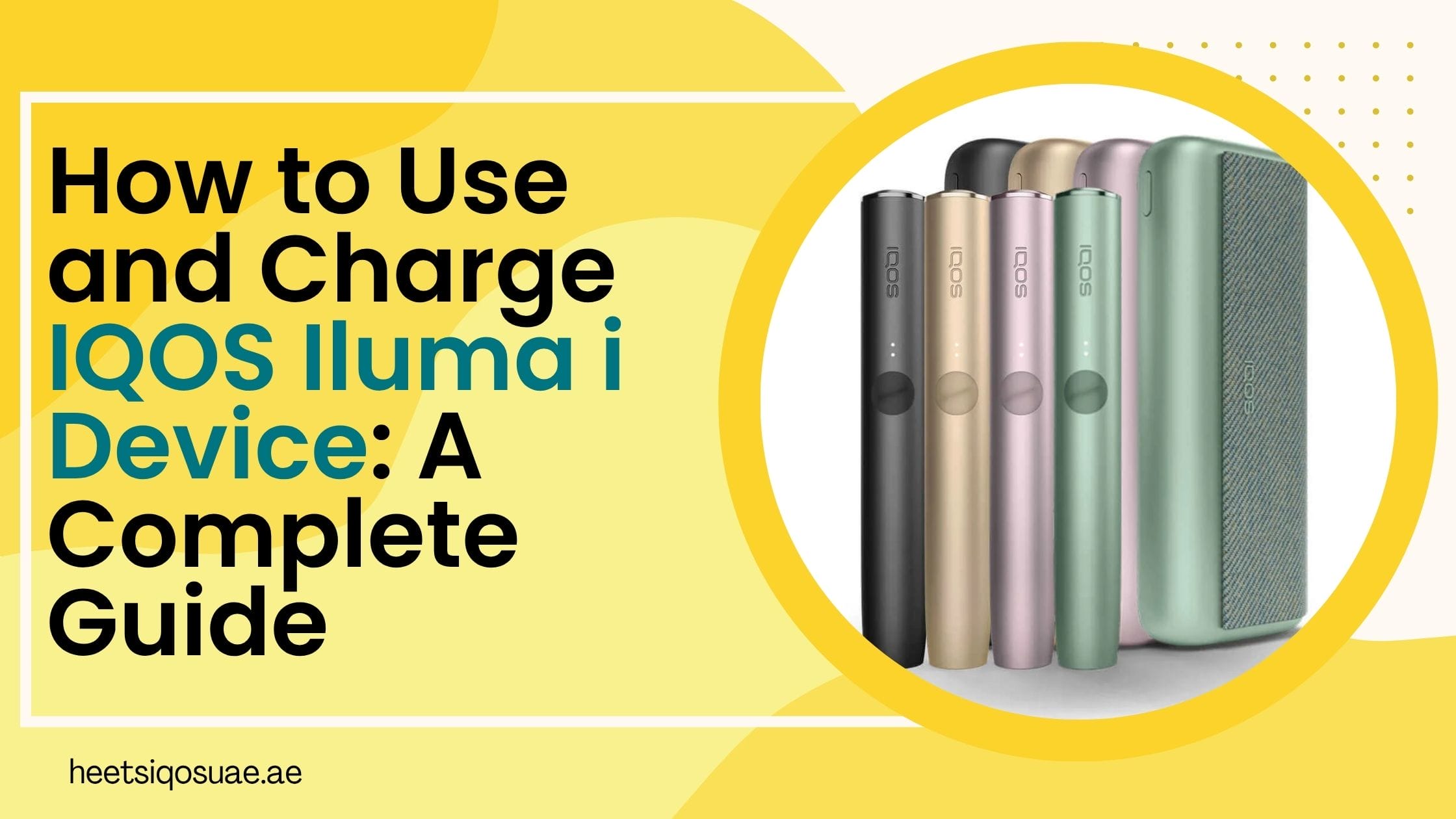 Tabaco Para Iqos Sin Nicotina How to Use and Charge IQOS Iluma i Device: A  Complete